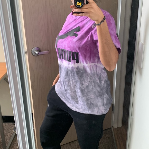 Custom Dyed Puma T-Shirt - Picture 5 of 9